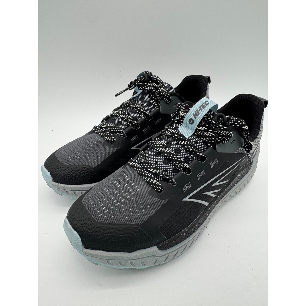 Hi-Tec Women's Running Shoes Size 8.5 Gray Black Athletic‎ Sneakers Lightweight